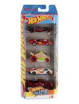 Hot Wheels - Let’s Race 5-Pack, Set Of 5 1:64 Scale Die-Cast Toy Race Cars From The Netflix Series - Kiti žaisliniai automobiliai - Marga / raštuota