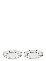 Serax - Dessert Plate White/Black Carte Blanche Set/2 - Maža lėkštė - Balta