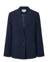 Pieces - Pcbosella Ls Loose Blazer Noos Bc - Oversized švarkai - Tamsiai mėlyna