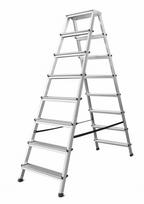 Kopėčios dvipusės buitinės AWTools AW23008, 182 cm