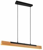 Šviestuvas lubų Trio Kerala, LED, 3000 °K, 1 x 25 W, ruda sp.