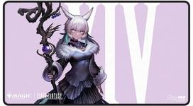UP - Magic: The Gathering -  Final Fantasy Y'shtola, Night's Blessed Black-Stitched Playmat