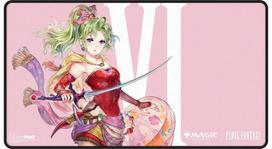 UP - Magic: The Gathering -  Final Fantasy Terra, Herald of Hope Black-Stitched Playmat