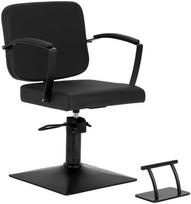 Kirpyklos kėdė Hair System Edge, 47 x 50 x 94 - 108 cm, juoda sp.