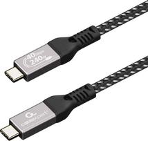 Cablexpert CCBP-USB4-CMCM240-0.5M Premium USB4 Type-C charging and data cable, 40Gbps, 240 W, 0.5 m | Cablexpert