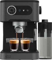 Cecotec Coffee machine | Power Espresso 20 Pro Latte | Pump pressure 20 bar | Built-in milk frother | Semi-automatic | Black | 1350 W