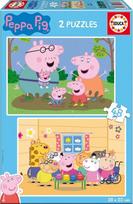 Educa - 2X48 pcs, Peppa Pig (80-20327)