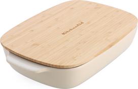 Kitchenaid - Large Baker with Lid - Almond Cream