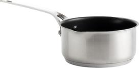 Kitchenaid - Stainless Steel Sheet Saucepan with 2 Spouts - Silver - 16 cm