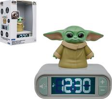Lexibook - DISNEY STAR WARS Grogu Digital Alarm Clock with 3D (RL800SW)