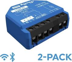 Shelly 1 Gen3 (2-Pack) – Smart Wi-Fi Relay Switches for Home Automation