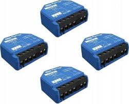 Shelly 1 Gen3 (4-Pack) – Smart Wi-Fi Relay Switches for Full Home Automation