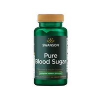 Swanson Pure Blood Sugar – Gliukozės kontrolei (60 kaps.)