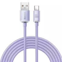 USB KABELIS Į USB-C 2M 100W/PURPLE CAJY000505 BASEUS