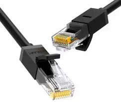 LAN kabelis / 6 kat / RJ45 / 1 m / juodas