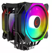 Rampage Octagon C60 CPU aušintuvas LGA 1700/AM5 1800RPM 2 ventiliatoriai 120mm ARGB