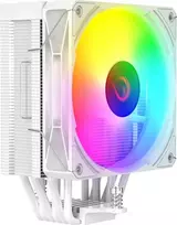 Rampage Octagon C70 CPU aušintuvas LGA1700/AM5 LCD begalybės ventiliatorius 120mm ARGB baltas