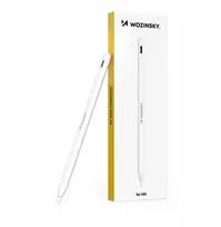 "Wozinsky" rašiklis "Apple iPad 2018-2025" | USB-C | Greitasis įkrovimas - baltas