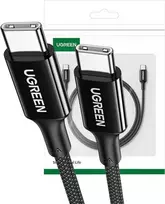 Kabel USB-C do USB-C Ugreen US557, 100W, 5A (czarny)