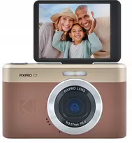 „Kodak PixPro C1“ rudos spalvos + 16GB atminties kortelė
