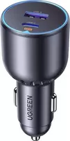 Ładowarka samochodowa Ugreen EC701, USB + USB-C, 63W (czarna)