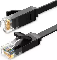Płaski kabel sieciowy UGREEN Ethernet RJ45, Cat.6, UTP, 0,5m (czarny)