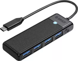 HUB USB Orico PAPW4A-C3-015-BK-EP 4x USB-A 3.0 (PAPW4A-C3-015-BK-EP)