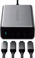 „Satechi Gan Charger“ įkroviklis su 4 USB-C jungtimis (ST-UC165GM-EU)
