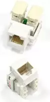 „NetRack“ modulis 1xRJ45 „Keystone Jack“, 5e kategorijos UTP, KJ07 (NP1101)