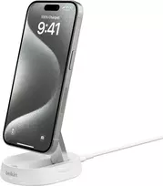 „Belkin BoostCharge Qi2“ indukcinis įkroviklis su 1 USB-C jungtimi (WIA008btWH)