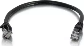 C2G Kabel / 5 m Black CAT6 PVC Snagless UTP Patch
