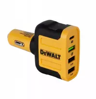 „Dewalt“ įkroviklis DWT1419009 su 3 USB-A ir 1 USB-C jungtimis, 2,4 A  (DXMA141-9009-DWG)
