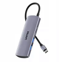 HUB USB Unitek Unitek Hub 4w1 USB-C 10Gbps, 2x USB-A i 2x USB-C H1112DGY01