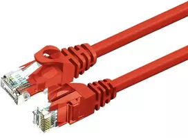 ZOY Ethernet tinklo kabelis, Cat. 6 UTP CCA, raudonas, 7 m 