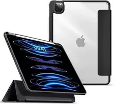 „eStuff“ planšetinio kompiuterio dėklas, skirtas „iPad Pro 13“ (2025/2024 m.), juodos spalvos