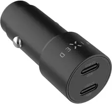 Įkroviklis „Fixed“ su 2 USB-C jungtimis, 3 A (FIXCC65-CC-BK)