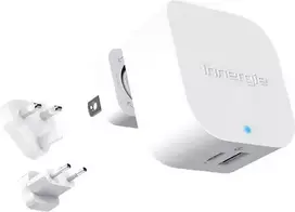 „Innergie PowerJoy 30C“ įkroviklis, 1x USB-A, 1x USB-C, 5,4 A (ADP-30GW TRA)