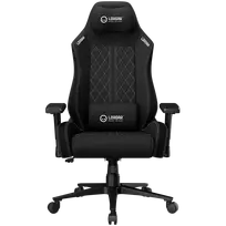 LORGAR CHA41, Ergonomic Gaming Chair Advanced, premium anti-stain fabric, Black/white