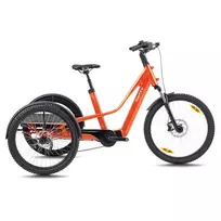 Dviratis 26   E-TRIKE ROCKET XC 26/24 + ESI bagažinė + transportavimo dėžės 26  red monty s