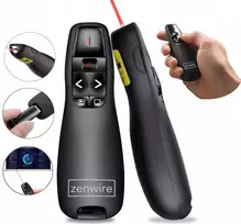 „Zenwire“ LAZERINIS RODIKLIS, BELAIDIS PREZENTACIJŲ PULTAS SU LAZERIU, USB S15