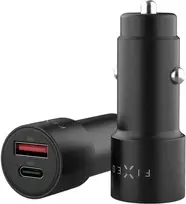 Įkroviklis „Fixed FIXCC63“ su 1 USB-A ir 1 USB-C jungtimis, 3 A (FIXCC63-CU-BK)