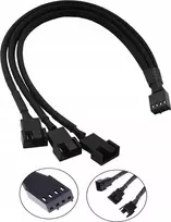 1stCOOL 1stCOOL ventiliatorių adapteris: 1x 4 kontaktų PWM į 3x 4 kontaktų PWM