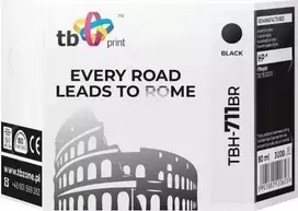TB Print rašalas. Rašalas, skirtas HP DesignJet T530 spausdintuvui. TBH-711BR BK, ref. – TBH-711BR