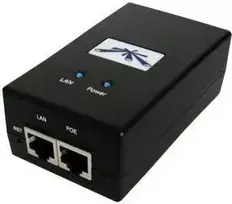 Ubiquiti Passive PoE Adapter, 48V 0.5A, 24W, (POE-48-24W-G)
