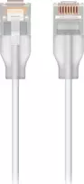 „Ubiquiti UACC-Cable-Patch-EL-5M-W“ tinklo kabelis, pusiau permatomas, baltas, Cat6