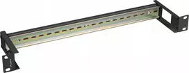 Lanberg LANBERG DIN TS-35 montavimo bėgelis, 1U, 19 colių, juodas