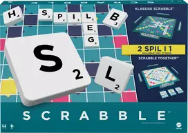 Mattel Scrabble ORIGINAL Denmark