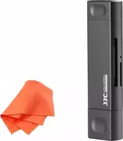 JJC atminties kortelių skaitytuvas JJC CR-UTC3II BLACK SD ir microSD