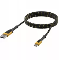 „DeWalt“ USB-A – USB-C kabelis, 1,8 m, juodos spalvos (DXMA131-1348-DWG)