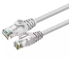 ZOY Ethernet tinklo kabelis, Cat. 6 UTP CCA, pilkos spalvos, 0,5 m, ZCR05G